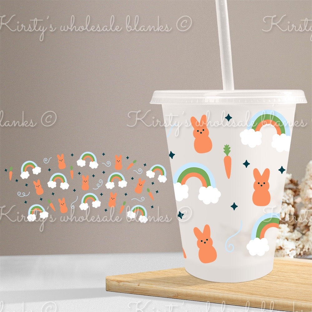 RTS - 16oz cold cup UV DTF wrap