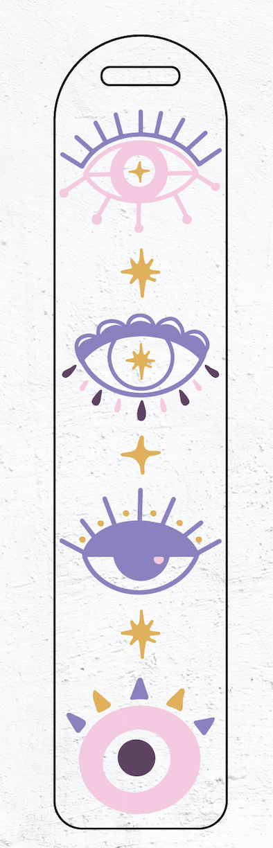 UV DTF bookmark decal - ready to send from 1st onwards