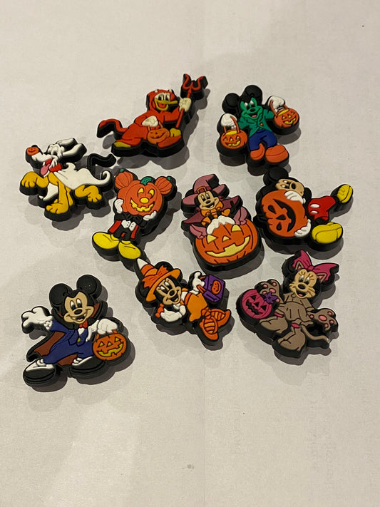 Halloween shoe charms