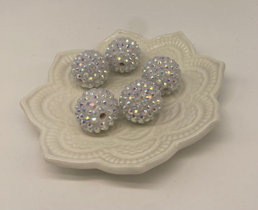 Large bling ball bead - pack of 5