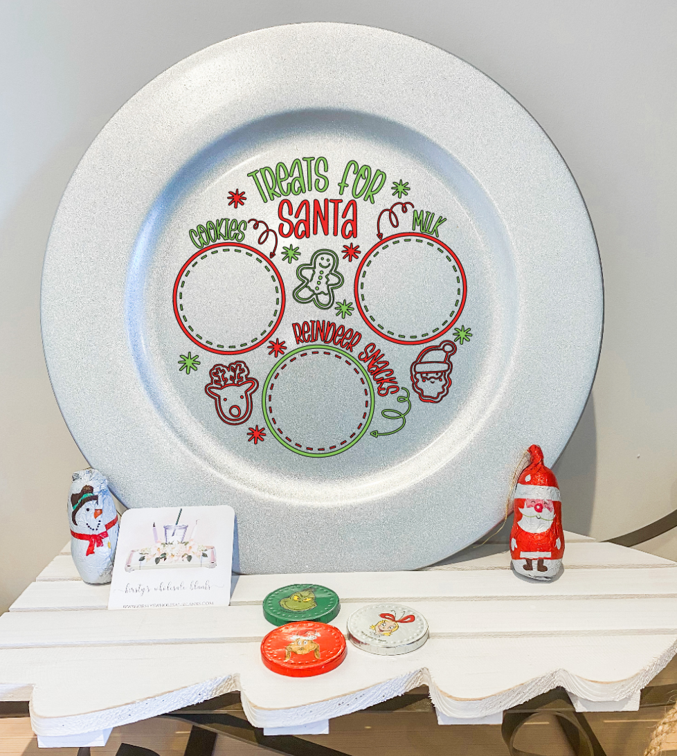 RTS - Santa Tray UV  DTF Decal