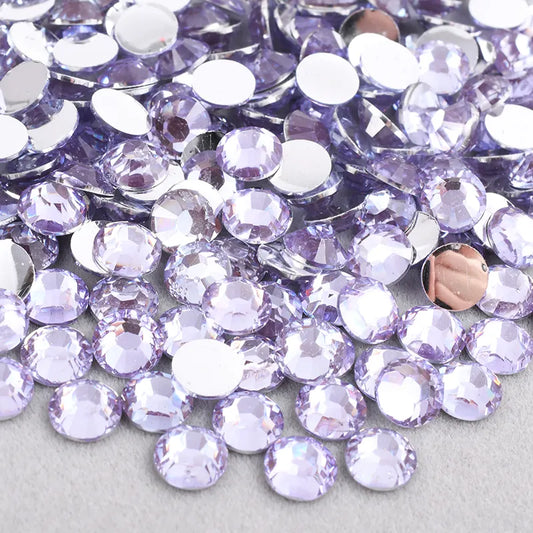 RTS - Silver bottom rhinestones- 30g bag