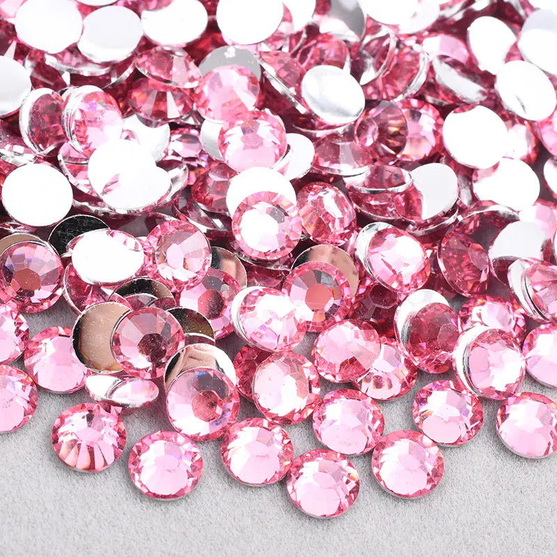 RTS - Silver bottom rhinestones- 30g bag