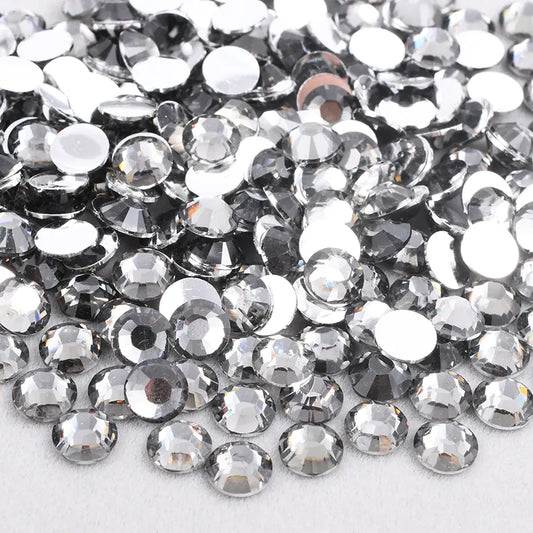 RTS - Silver bottom rhinestones- 30g bag