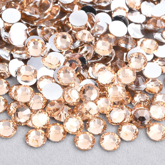 RTS - Silver bottom rhinestones- 30g bag