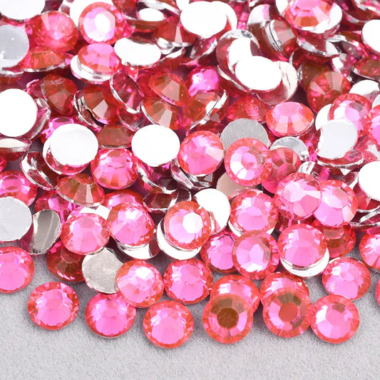 RTS - Silver bottom rhinestones- 30g bag