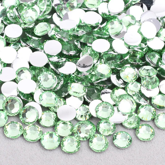 RTS - Silver bottom rhinestones- 30g bag