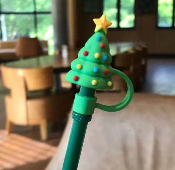 RTS Christmas straw toppers